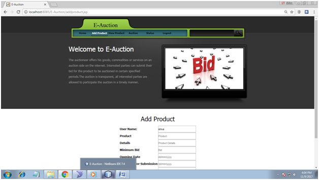 E Auction Java Project 1000 Projects - Best City Images in Full HD
