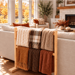DIY Blanket rack, simple blanket rack, quilt rack, blanket storage