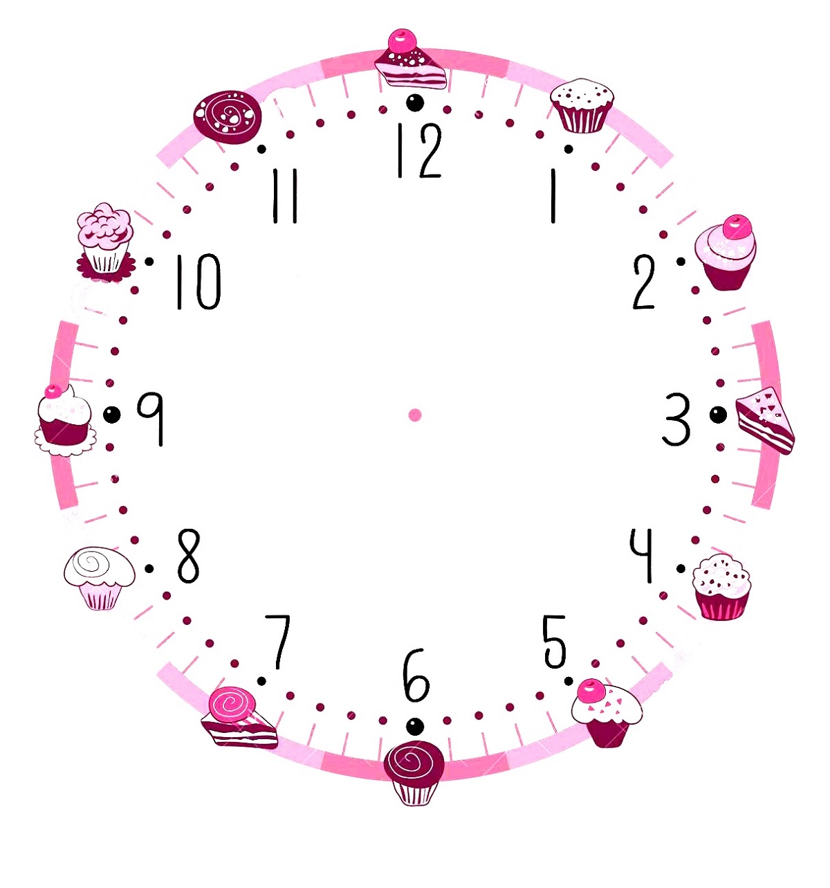 printable clock templates 101 activity