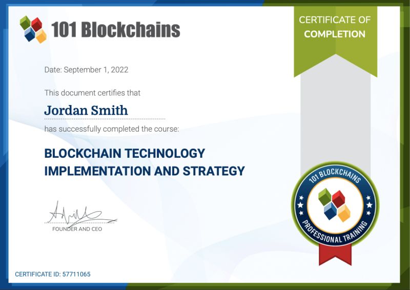 Blockchain Implementation Strategy Enterprise Framework 101 Blockchains - Premium Abstract Background Gallery - 4K