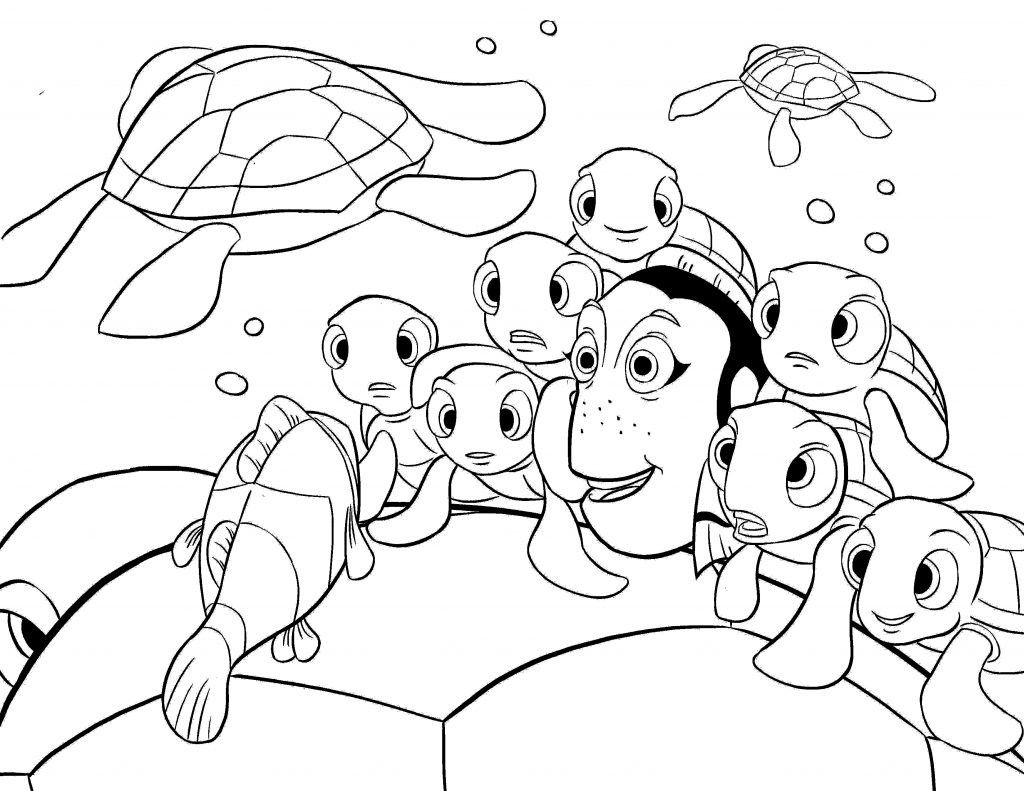 Free, printable coloring pages for adults that are not only fun but extremely relaxing. Finding Nemo Coloring Pages 101 Coloring