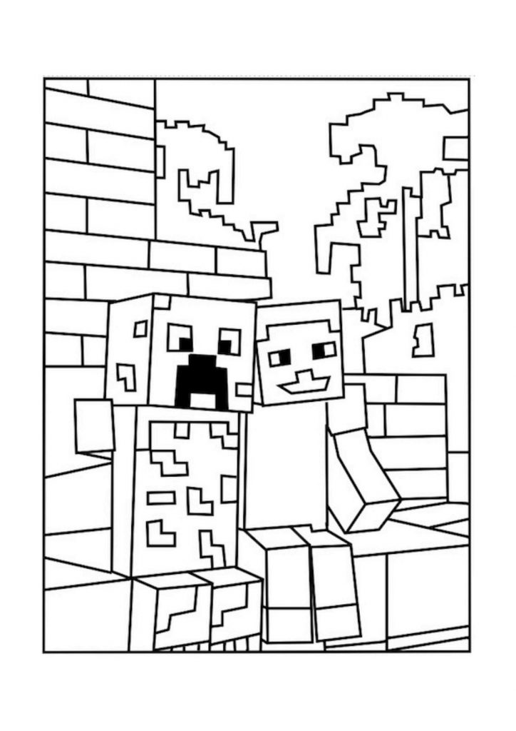 School's out for summer, so keep kids of all ages busy with summer coloring sheets. Fun Minecraft Coloring Pages For Children 101 Coloring