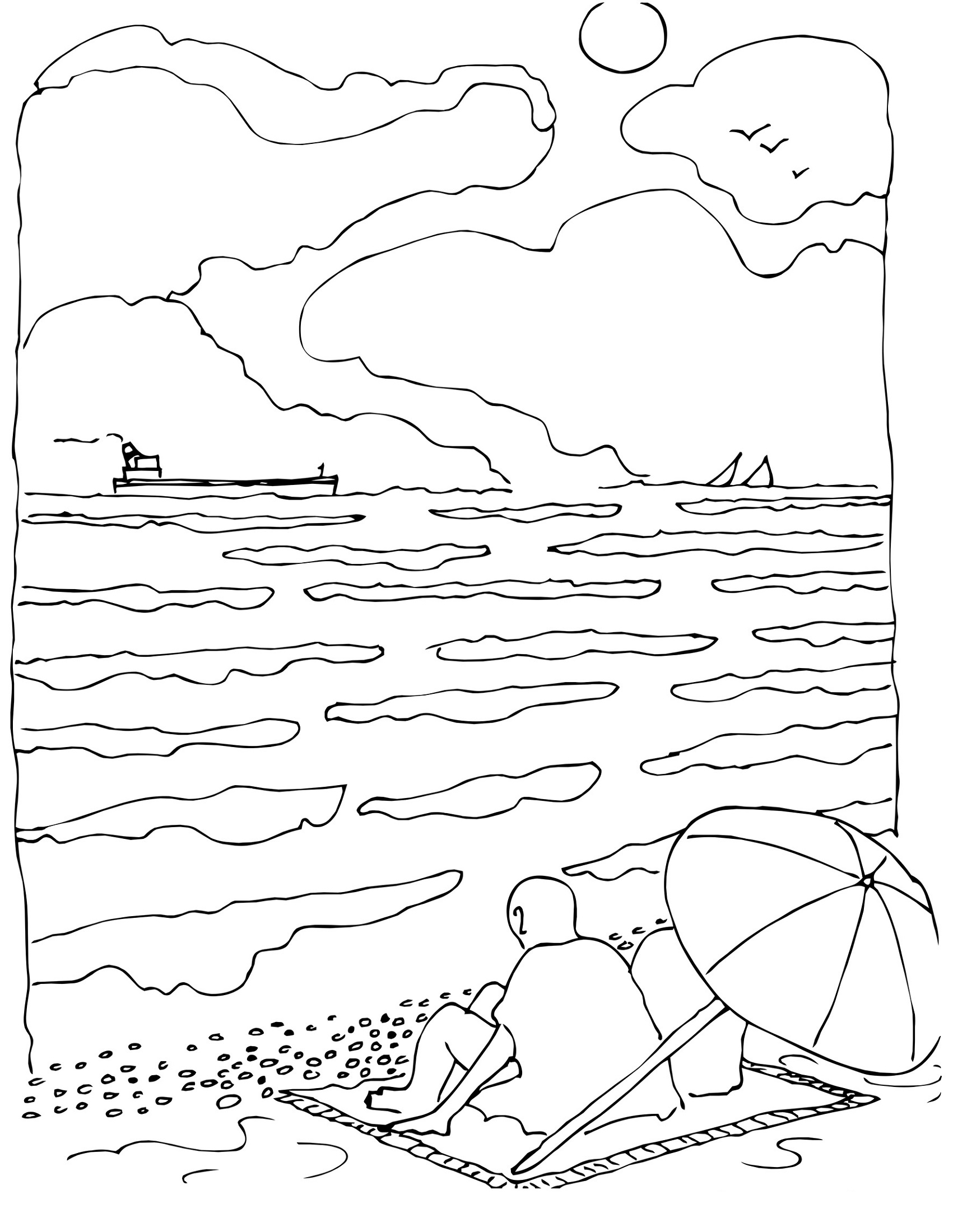 Like all of the coloring page printables i share, there's a very high likelihood that this collection of summer coloring pages will grow with time. Fun And Happy Summer Coloring Pages 101 Coloring