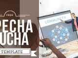 Pecha Kucha Presentation Template Content Calendar Template