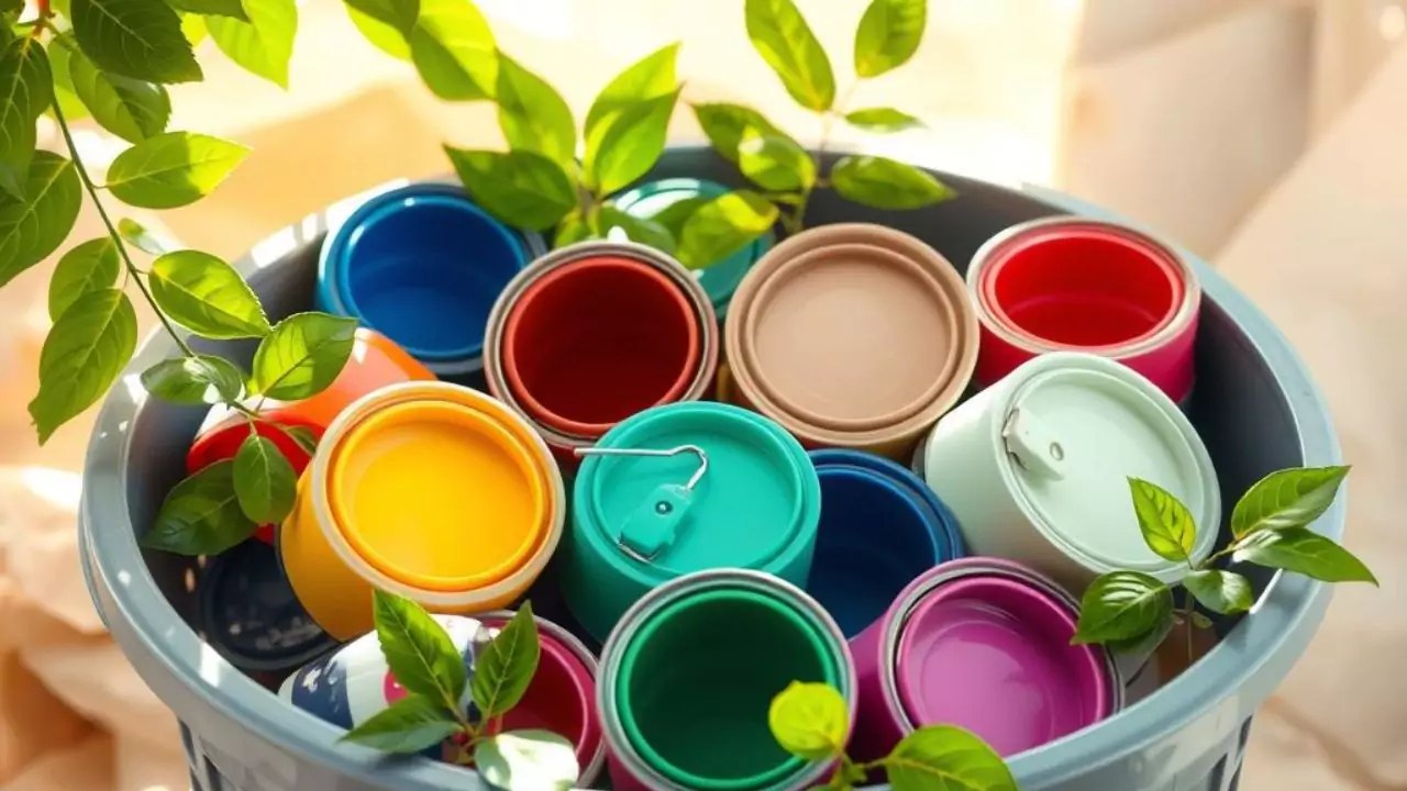 Recycle Paint Cans