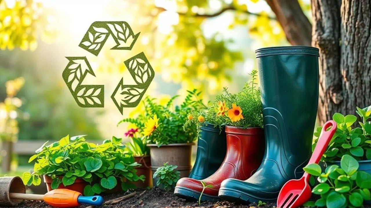 Recycle Wellies