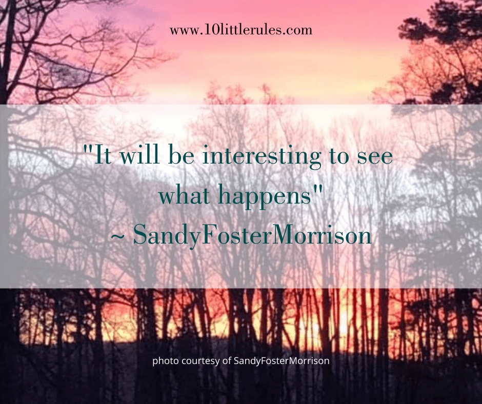 The bliss of being interested…