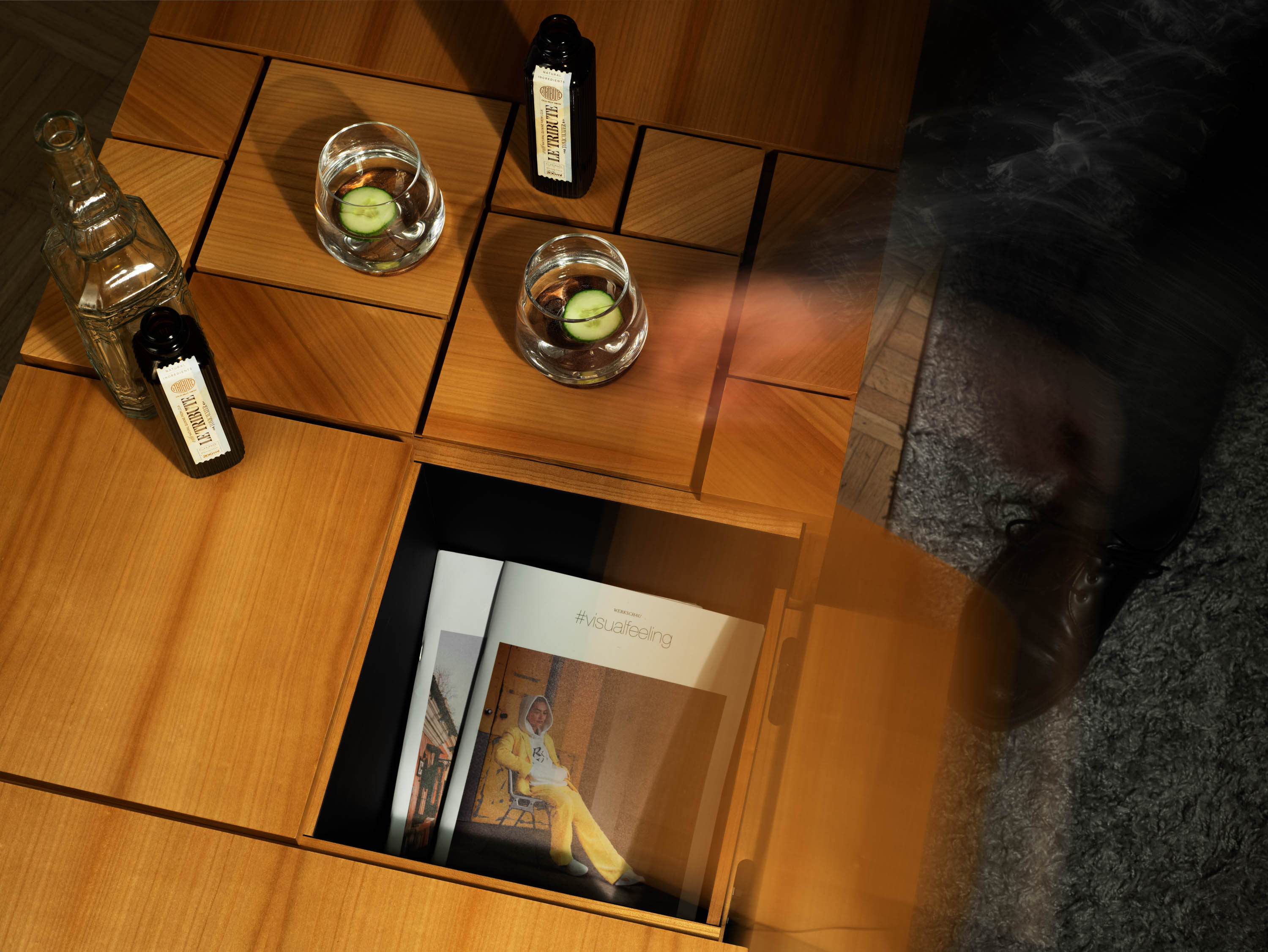 luxurious couch table indoor