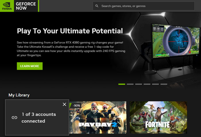 How To Play Any Unsupported Game On GeForce Now 2024 Link Accounts Geforce Now 
