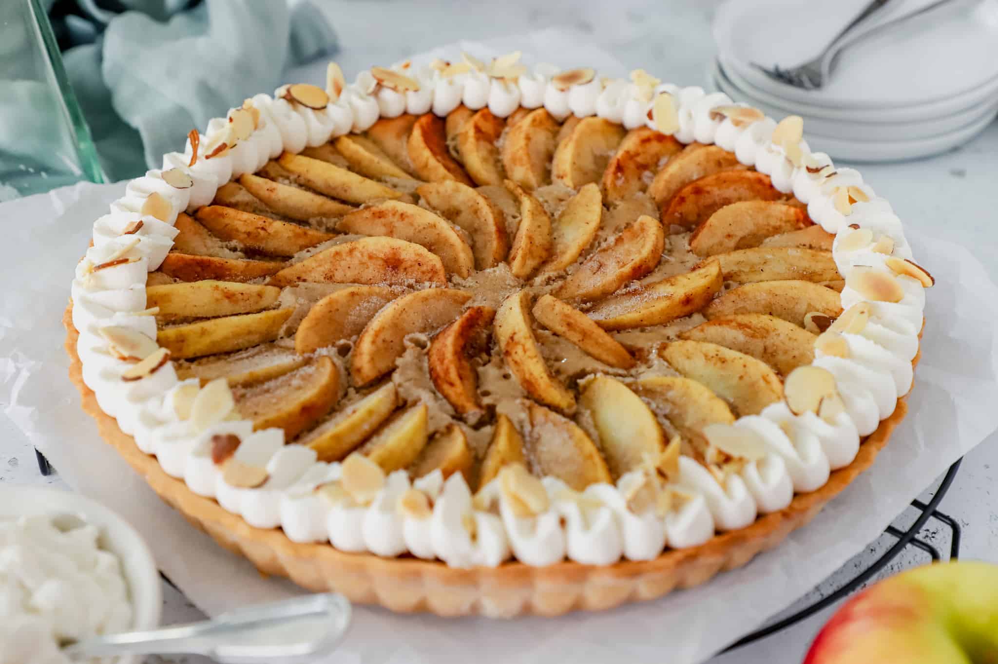 Apple Frangipane Tart | 12 Kitchens