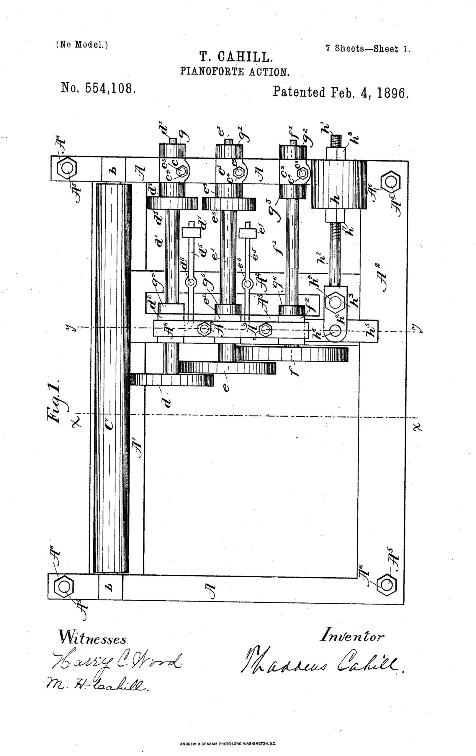 Patent Documents of the Telharmoinium