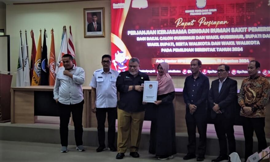 RSUD Banten Jadi Tempat Pemeriksaan Kesehatan Pasangan Calon Gubernur untuk Pilkada 2024