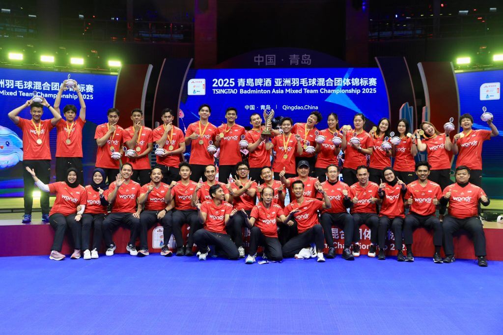 Badminton Asia Mixed Team Championships 2025 : Indonesia Juara