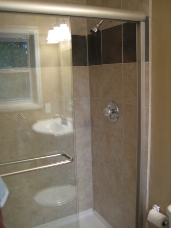 View of Master Shower