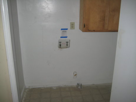 Laundry Closet in Hallway
