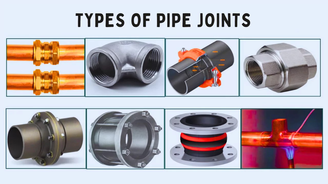 Types Of Pipe Joints