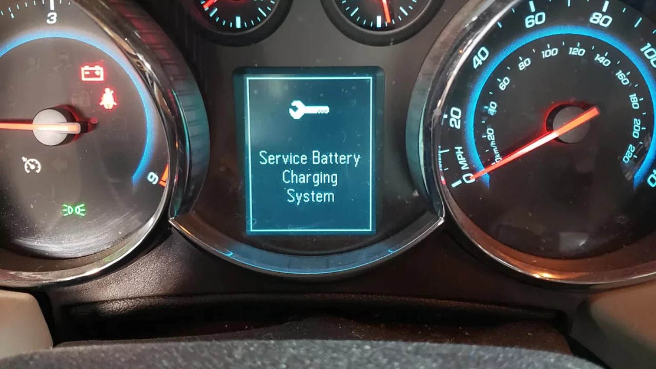 Service Battery Charging System In Car