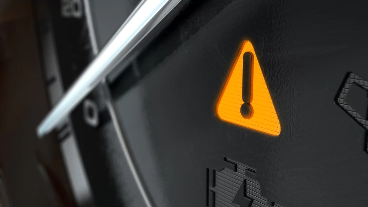 Triangle With An Exclamation Point Mean In Car