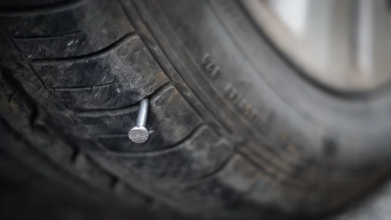 Screw Is In Tire