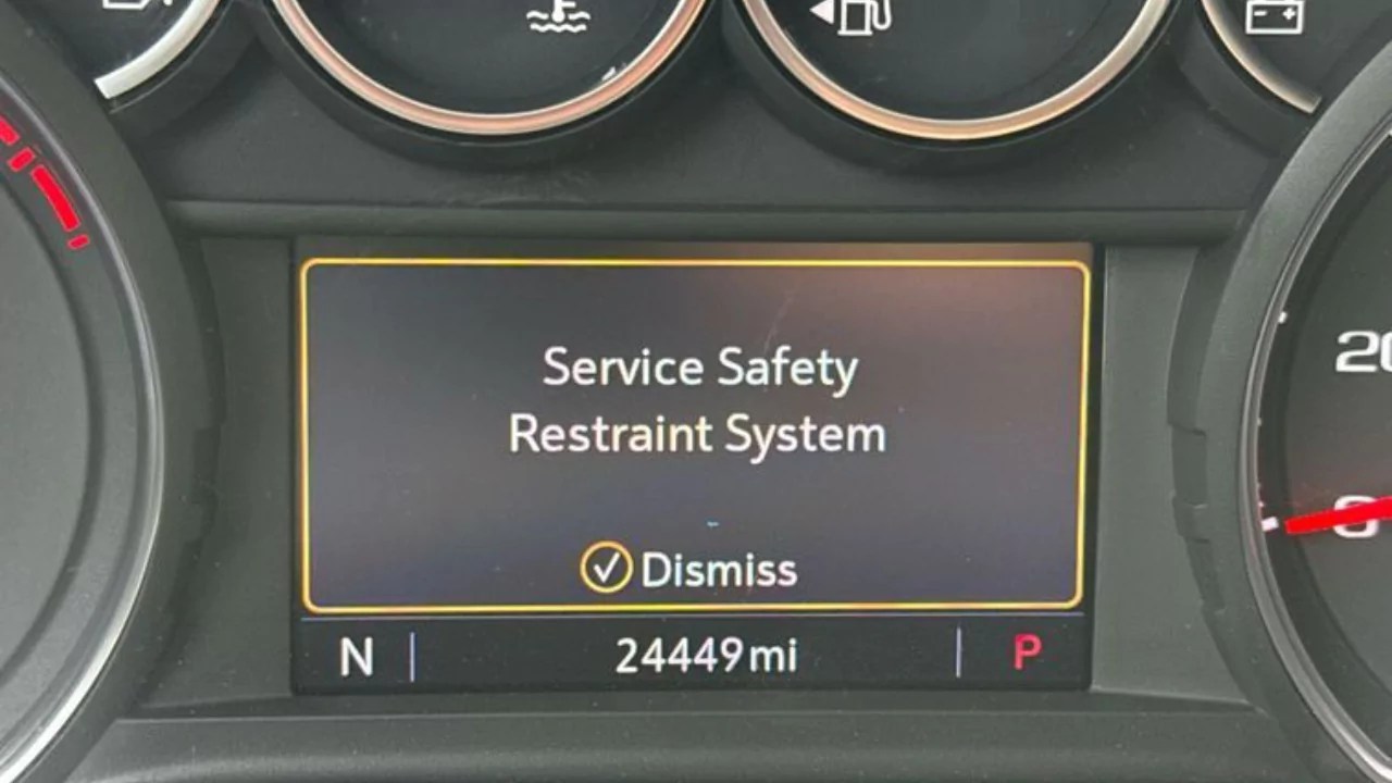 Service Safety Restraint System