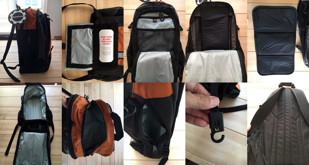 Dadgear Modern Diaper Backpack Geekdad