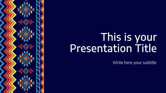 Tribal PPT Templates Free Download