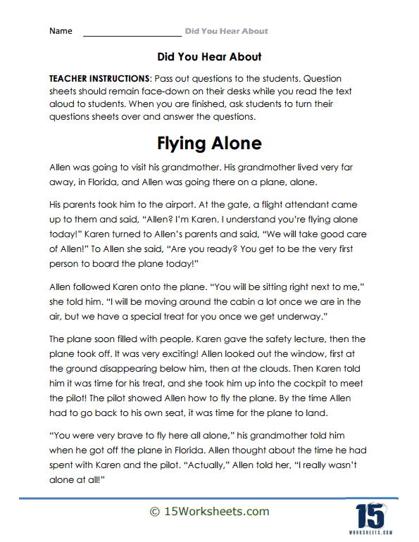 Did you hear about worksheets