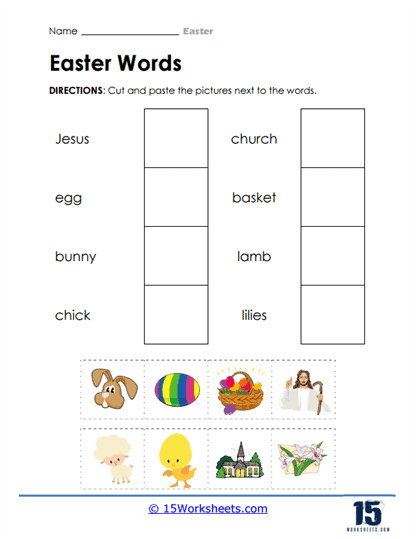 Easter worksheets