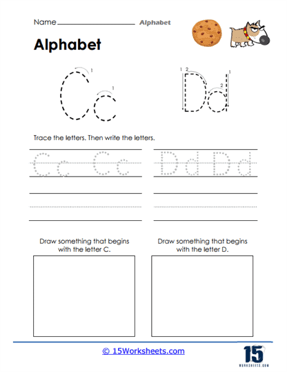 Alphabet worksheets