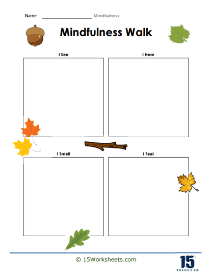 Mindfulness worksheets