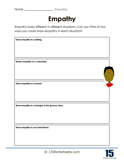Empathy worksheets