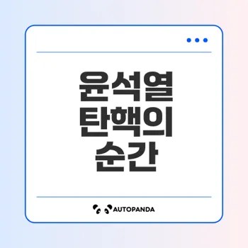 윤석열 탄핵사건 헌재 전원일치로 판결
