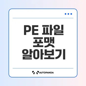 PE 파일 포맷에 숨겨진 비밀은 무엇일까