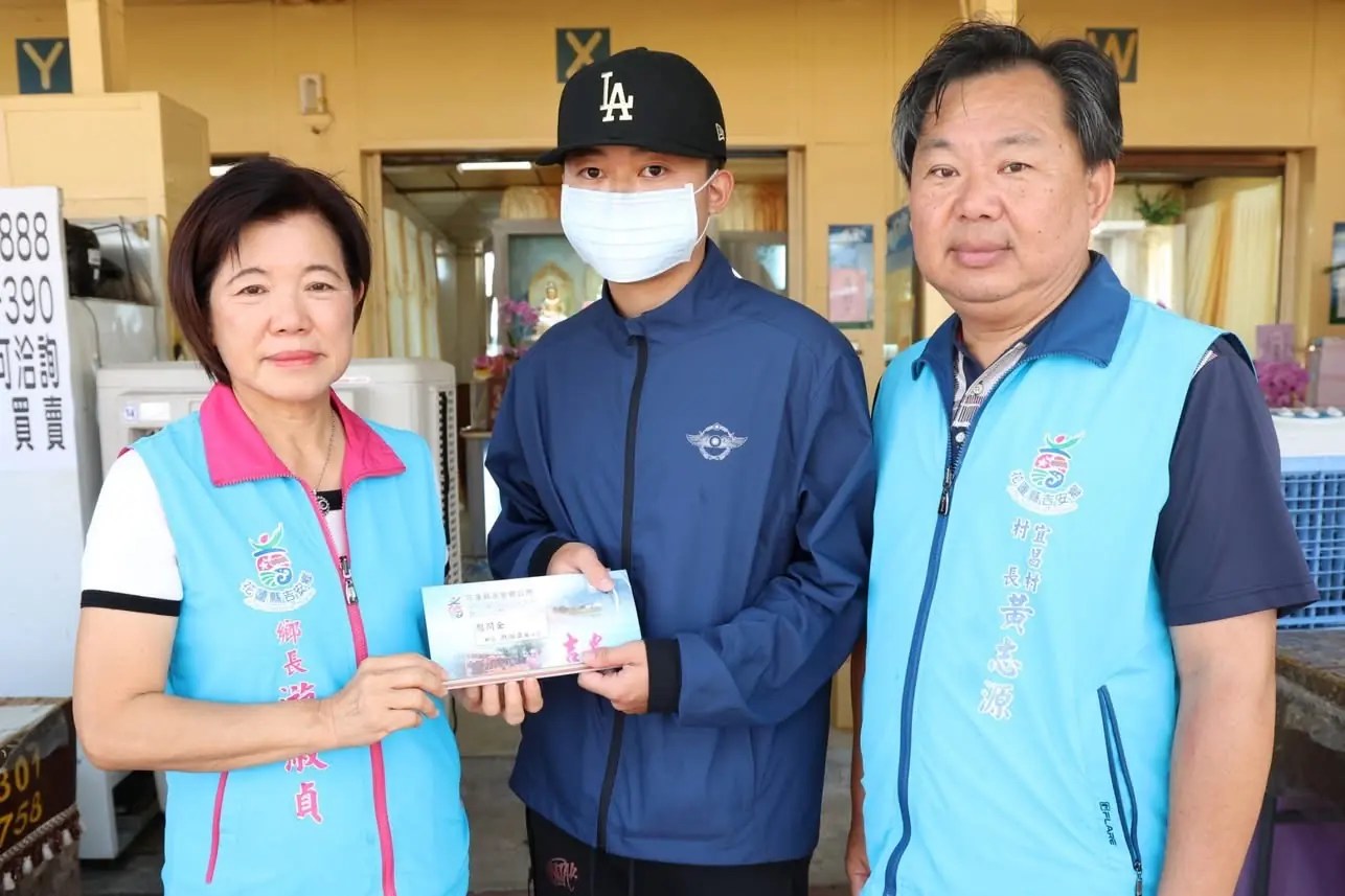 游淑貞伸援宜昌村喪家關懷 吉安鄉社會關懷救助迅速落實