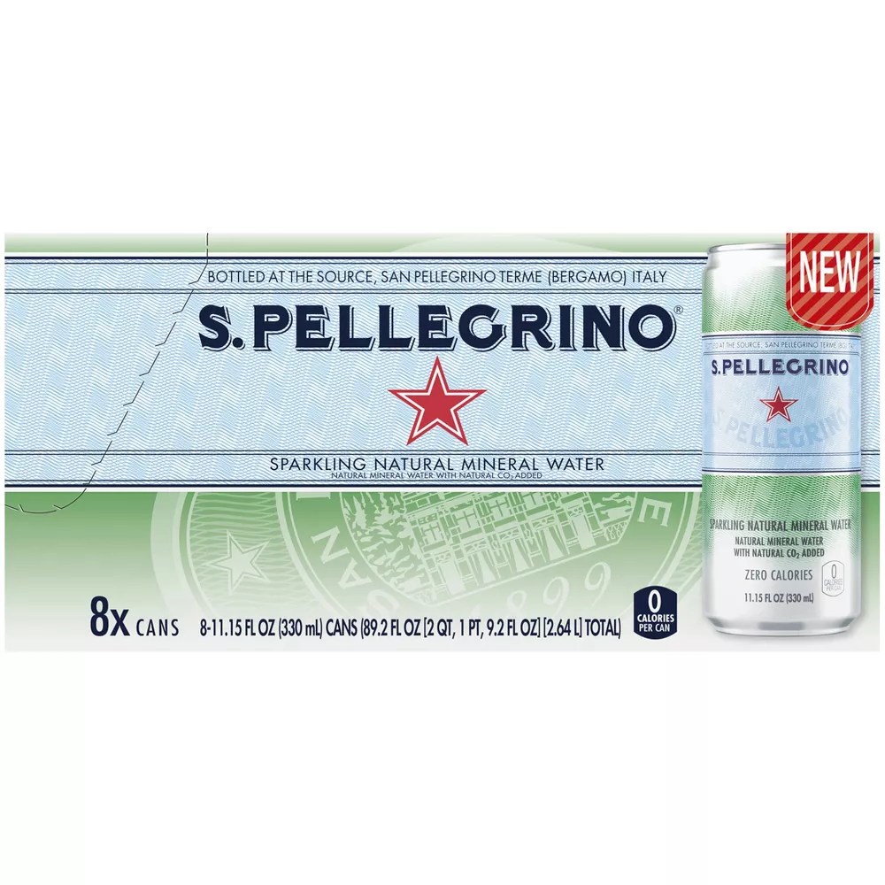 S.Pellegrino Sparkling Natural Mineral Water