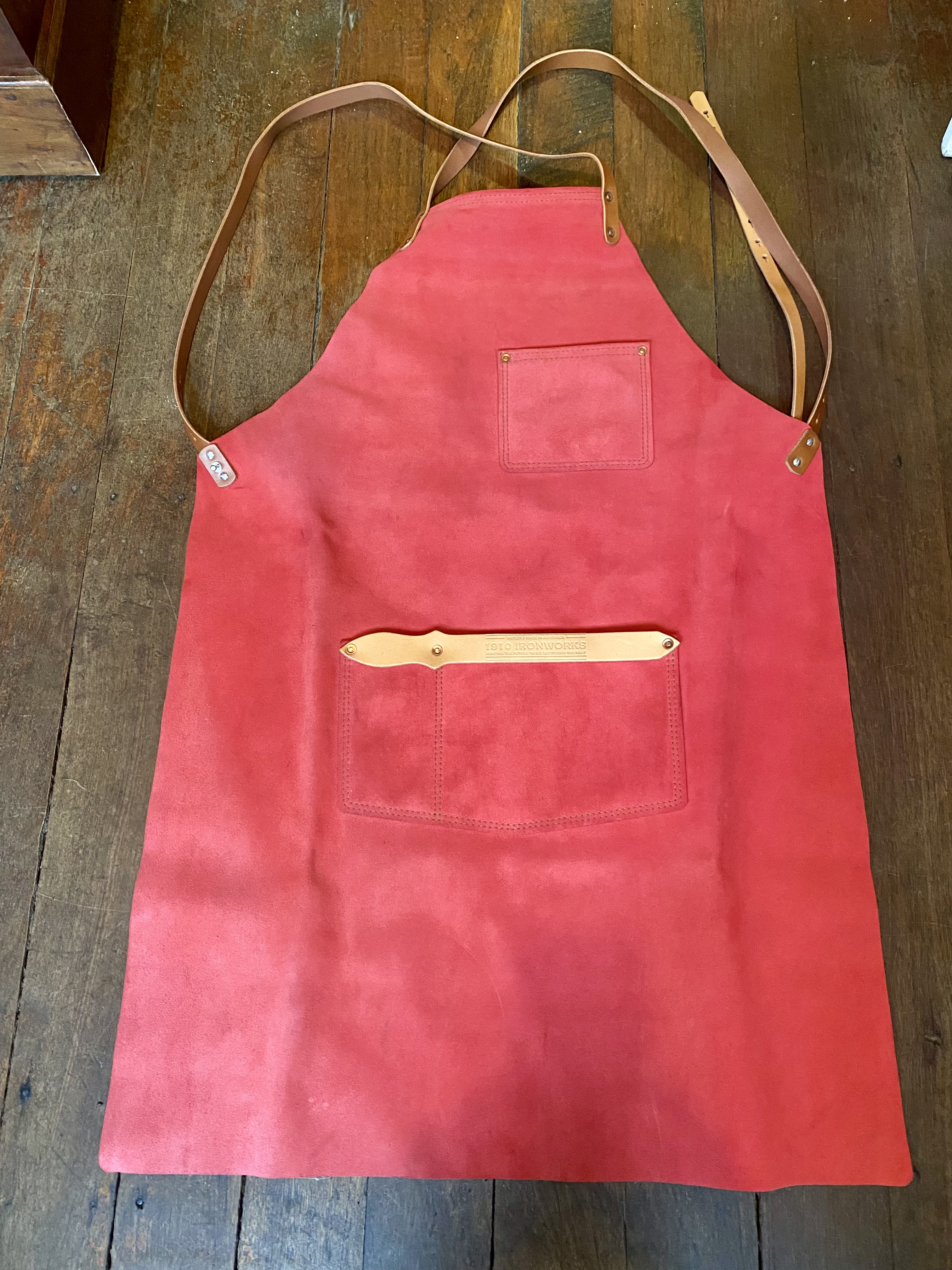 Australian Handmade leather apron