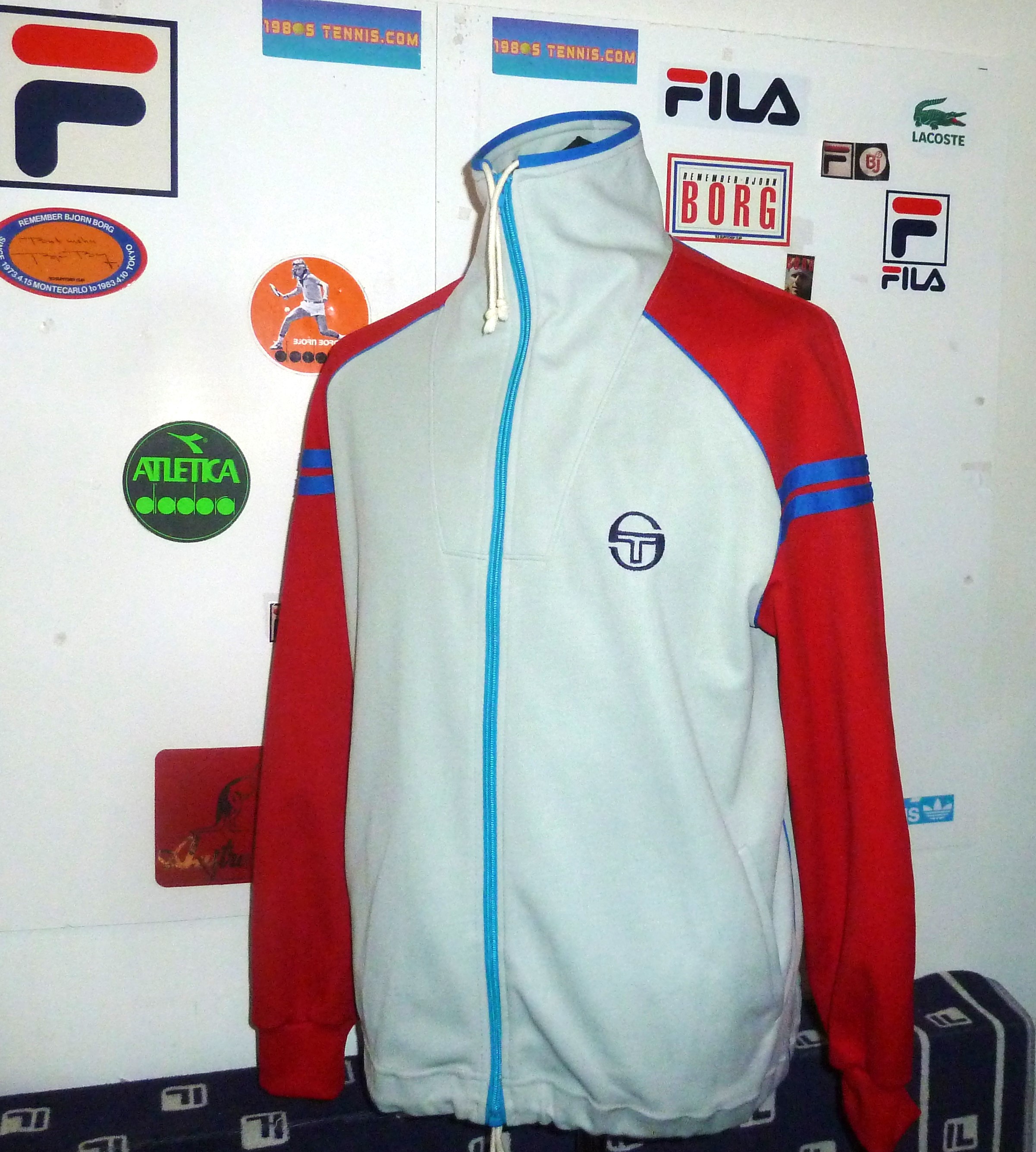 OG 1980s SERGIO TACCHINI LEGEND TRACKSUIT TOP US42 XL/XXL SOLD