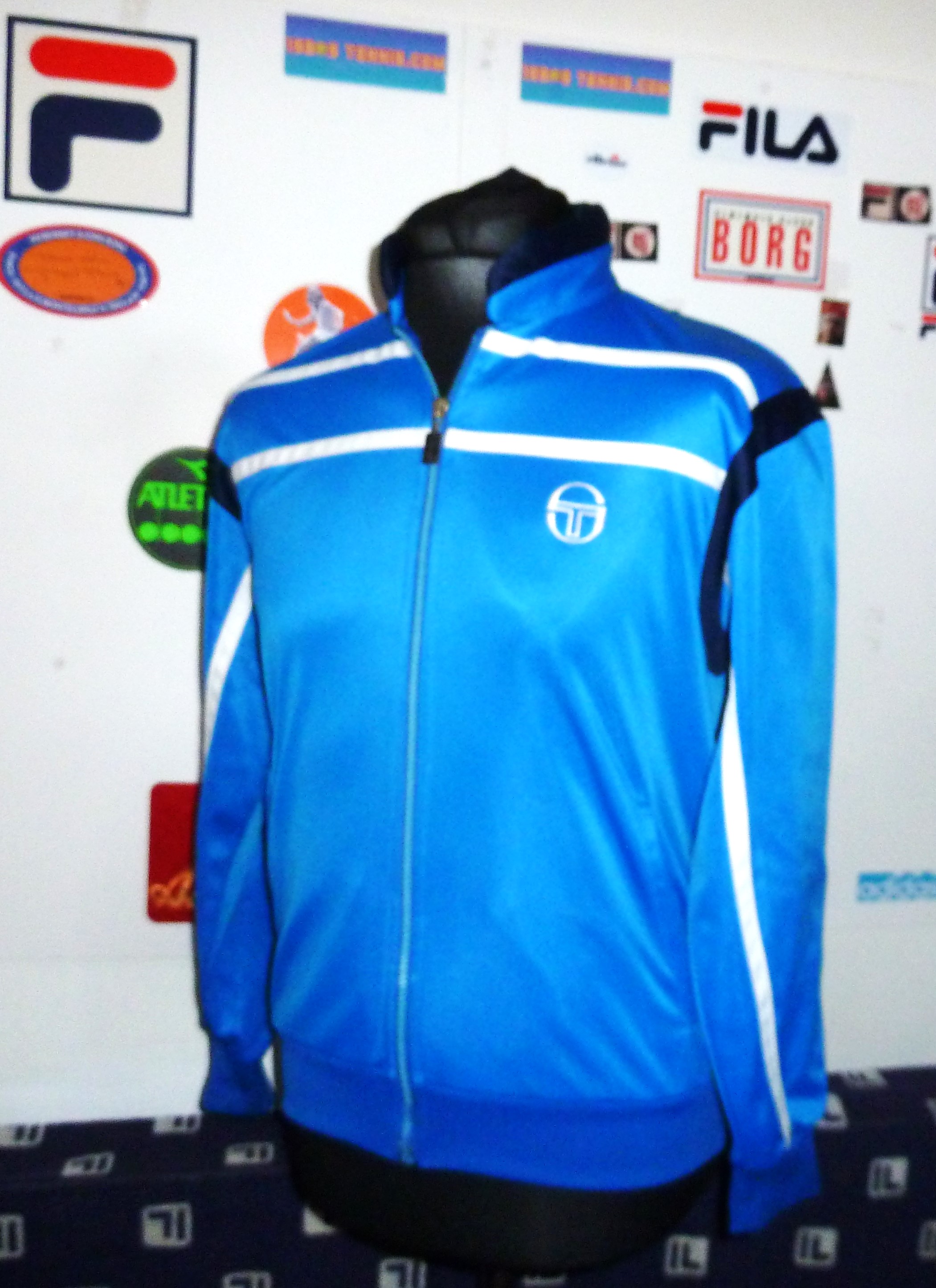 OG 1980s SERGIO TACCHINI BOSCONERO TRACKSUIT TOP US34 S – The