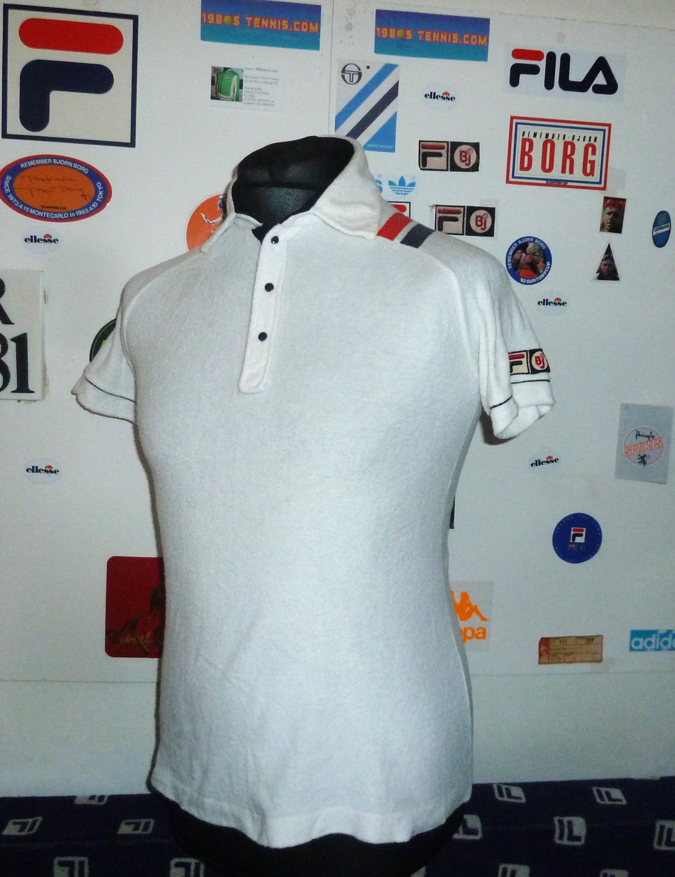 OG 1980s FILA BJ BORG SETTANTA MK2 TENNIS SHIRT US40M – The 1980s