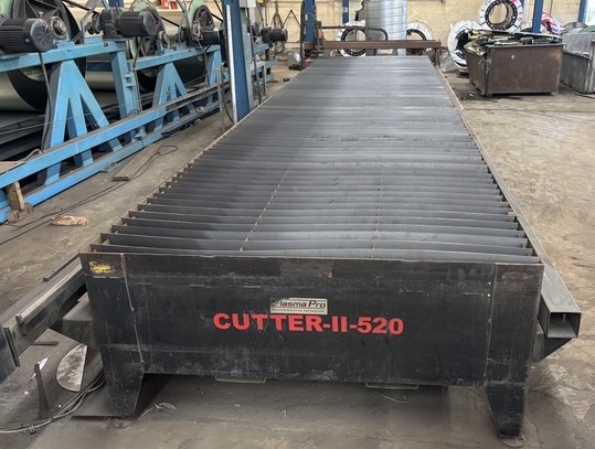 Koike Aronson CNC Plasma Cutter-II-510 with 5 x 20 ft cutting table for sheet metal fabrication