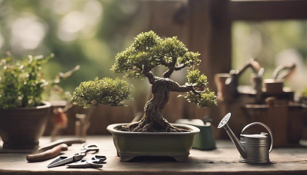 mastering bonsai with tools