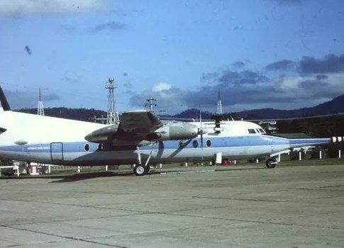 CSIRO VH-CAT cloud seeding measurement aircraft. © 1979 Mark Anning photo. All Rights Reserved.