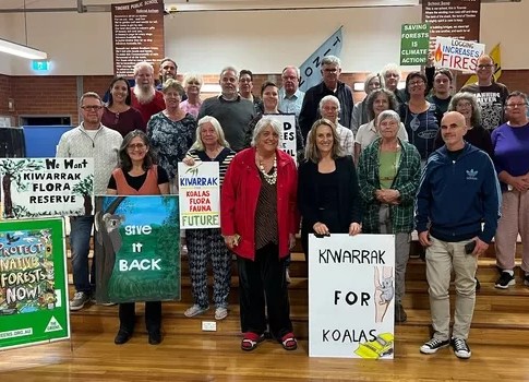 Kirrawak, Picture of community meeting on 29 April 2024