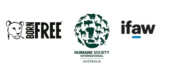 Humane Society International (HSI) Australia, the International Fund for Animal Welfare (IFAW), and the Born Free Foundation