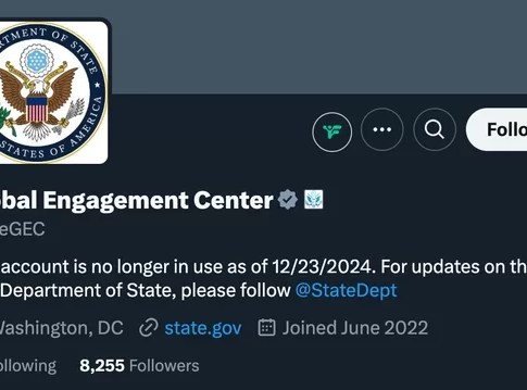 Global Engagement Center - closed