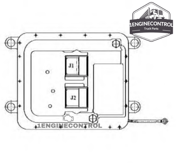 Cat c10/c12, 3176b, 3406e engine schematic sk24807 453 457 key 23 parking brake. Caterpillar Ecm Repair 40 Pin 1enginiecontrol Truck Parts