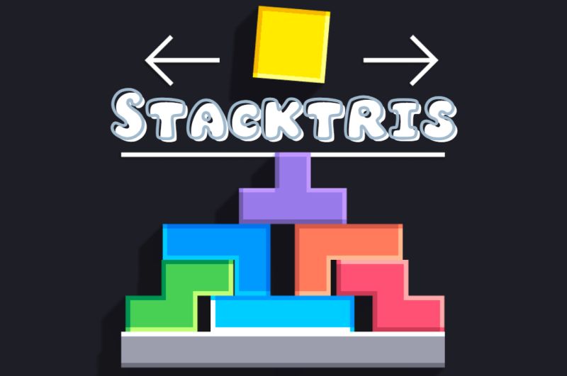 Stacktris - Incredible Gradient Design - 4K