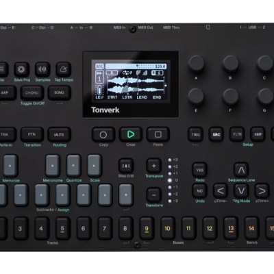 Elektron Tonverk 登場 – Octatrack を超える？ ポリフォニック対応・オートサンプラー搭載の新世代パフォーマンスサンプラー