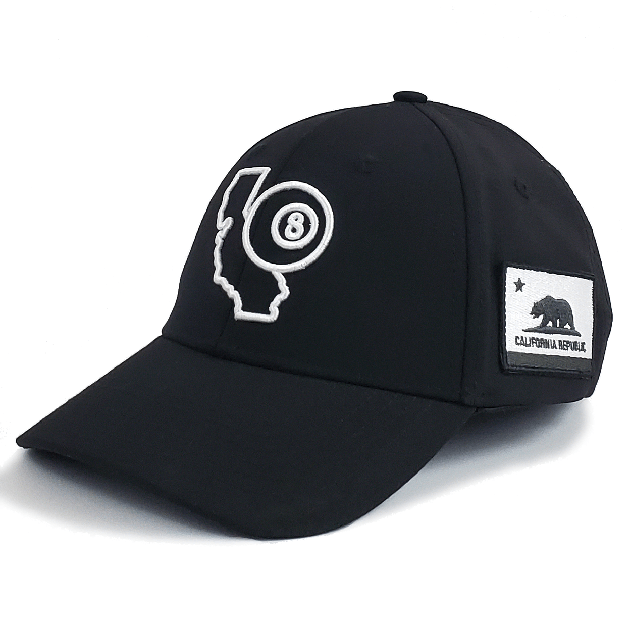 California 8-Ball Black Stretch Fit 