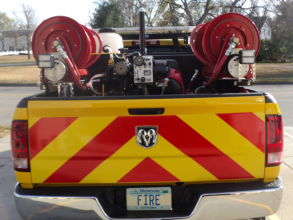 tail gate closed- Randolph Hampton skid unit